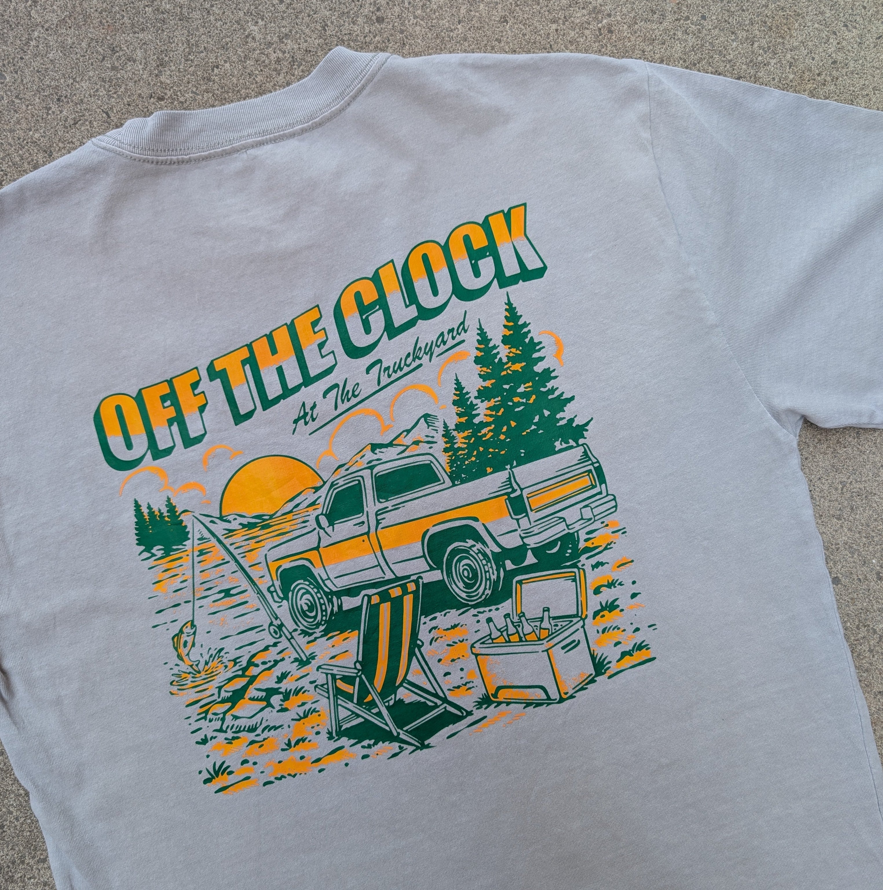 OFF THE CLOCK TEE
